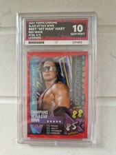 Bret Hart 2021 Topps Chrome