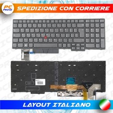 TASTIERA ORIGINALE LENOVO Thinkpad T15 GEN 1 Gen 2 RETROILLUMINATA