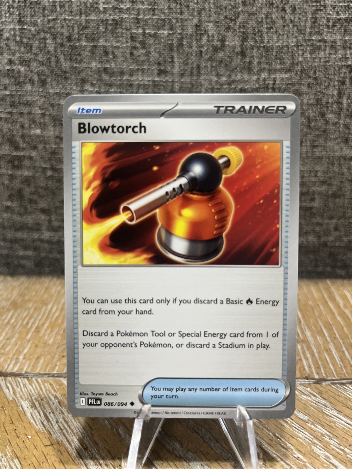 4X Blowtorch 086/094 Pokémon TCG: Phantasmal Flames reverse holo included!
