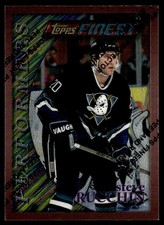1995-96 Finest Performers Steve Rucchin Anaheim Mighty Ducks #64