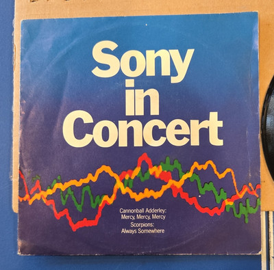 Scorpions / Cannonball Adderly 45rpm Vinyl Record LIVE Imported From Germany