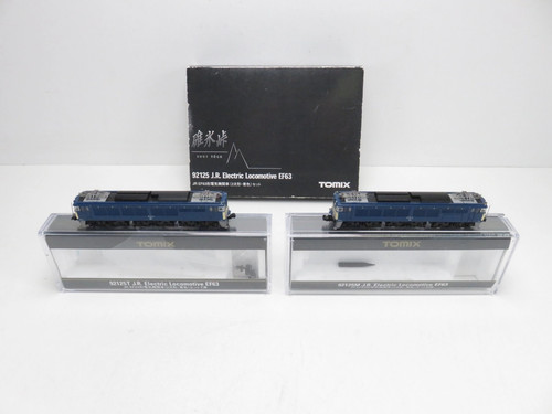 (MGE43) Tomix 92125 N DC E-Lok-Set EF63 JR, OVP | Zustand: Gebraucht