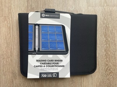 Bio Essentials 9-Pocket Trading Card Binder Holds 720 Cards Card Storage Album