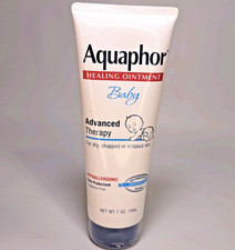 Aquaphor Baby Healing Ointment 7oz Dry Skin Diaper Rash Advanced Therapy 07/2027