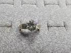 GRANDMA GRABE'S BEAUTIFUL VINTAGE 925 STERLING SILVER CZ 4.33G RING SIZE 7