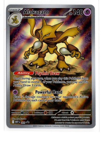 Pokémon Alakazam Promo Holo