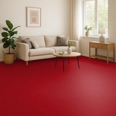 Vorwerk Bingo rot Fb. 1P15 Teppichboden in 4 & 5m Warenbreite nur 24,99 /m²