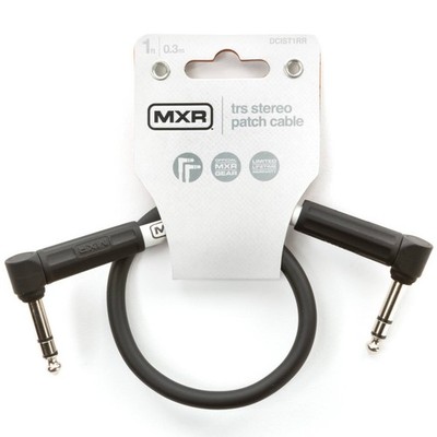 MXR DCIST1RR 1 ft. Dual Right Angle TRS Stereo Cable