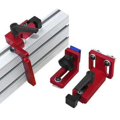 Share Aluminum T-Track Router Fence Profile Table Saw Woodworking Miter Slot Sto