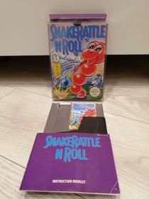 Snake Rattle n Roll NES Nintendo Complete Boxed PAL
