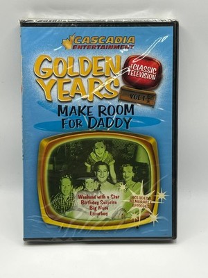 Cascadia Golden Years Make Room For Daddy Vol 1 DVD Classic TV Comedy Sealed