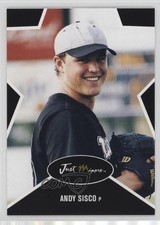 2003 Just Minors Just Stars Black /50 Andrew Sisco Andy Sisco #42 Auto 0q3