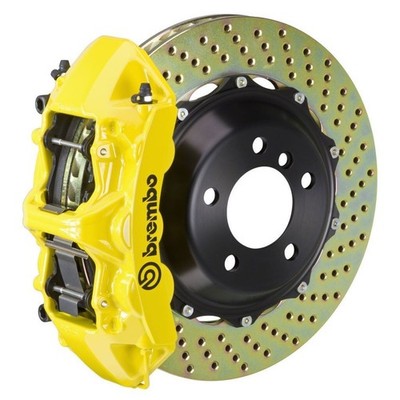 Brembo GT Front Yellow 6 Piston Brake Kit for 11-24 Dodge Challenger 1M1.8057A5