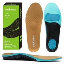 Plantar Fasciitis Shoe Insoles, Arch Insoles for  Men, 220 lbs Heavy Duty, ...