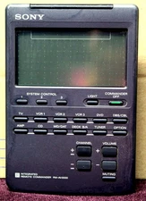 Sony RM-AV2000 Integrated Remote Commander Backlit 4" x 2" Screen - Tested