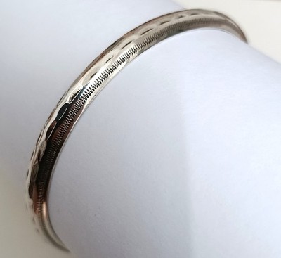 Armreif  Silber Vintage Art Deco  