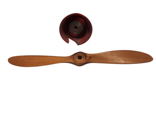 Top Elite 10 Inch Wood Propeller w/ Spinner RC Airplane Model Balsa Kit - Picture 2 of 3