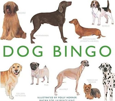 Dog Bingo Board Game - 64 Dog Breeds New/Sealed