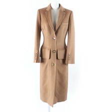 BURBERRY 80372341 Ladies Chester Coat Extra Long Cashmere Camel Size 40 Italy