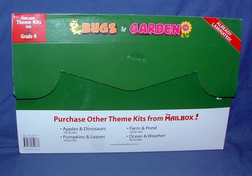 THE MAILBOX THEME KIT - GRADE K - BUGS & GARDEN - USED - TEC61295 - Imagen 2 de 4