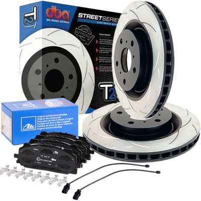 DBA Bremsscheiben 375mm ATE Beläge Vorne für S4 S5 A6-Q8 Mild Hybrid Quattro VW