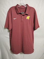 Minnesota State Mavericks Shirt Mens Large Maroon NCAA Basketball Nike Polo