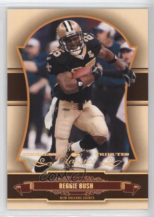2007 Donruss Classics Timeless Tributes Gold 8/25 Reggie Bush #64 3c7