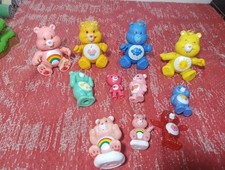 Vintage Care Bears Lot of 4 3.5" Figures AGC 1983 1984  Extras TD6D