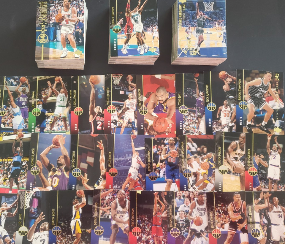 1994-95 UPPER DECK BASKETBALL YOU PICK SEE SCANS OF EVERY CARD ROOKIE & STARS