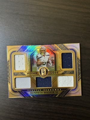 Kenneth Walker III 2023 Gold Standard Mother Lode Relic /299 Jersey #ML-13 SP