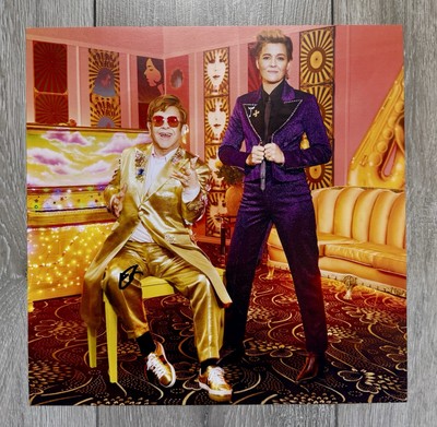 Elton John - Who Believes In Angels  - Hand-Signed Art Card - 2nd Variant