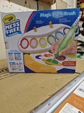 Crayola Colour Wonder Magic Light Brush Set Mess Free Painting Kids Art Toy gift