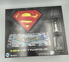 Superman 4D PUZZLE MINI METROPOLIS, BRAND NEW SEALED