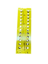 3174 24 Pole Yellow Terminal Block