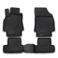 Gummi-FußMatten Renault Megane 2009-2016 (Coupe) Novline Passgenau Auto Set