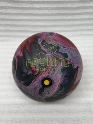 Ebonite Impact Angular One 14lb Bowling Ball XL7600 Red/Pink/Smoke