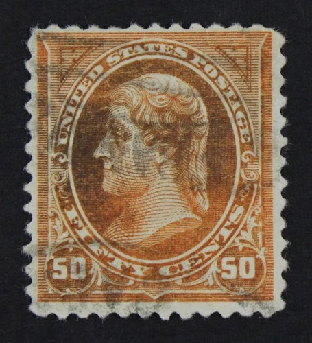 CKStamps: US Stamps Collection Scott#260 50c Jefferson Used