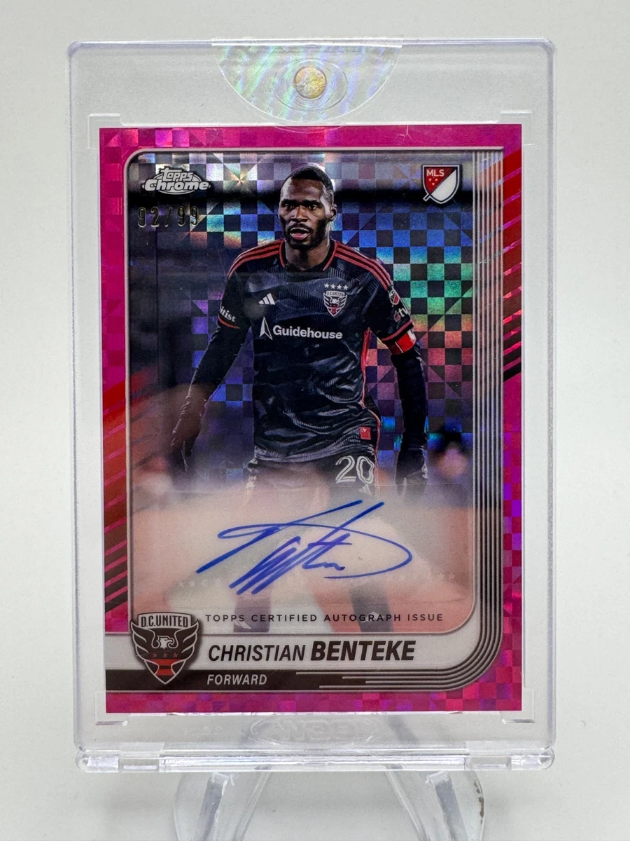Topps Soccer D.C. United Autographed Sports Trading Cards