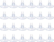 AQUANEAT Aquarium Suction Cups, for Fish Tank Airline Tubing, with Clear