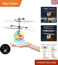 Infrarot Induktion Mini Drohne Flying Ball mit LED Beleuchtung - Ideales Geschenk für Kinder