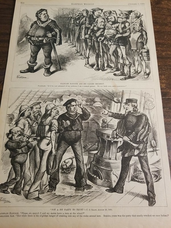 [#115] Harper's Weekly-Oct.9,1880 Political 