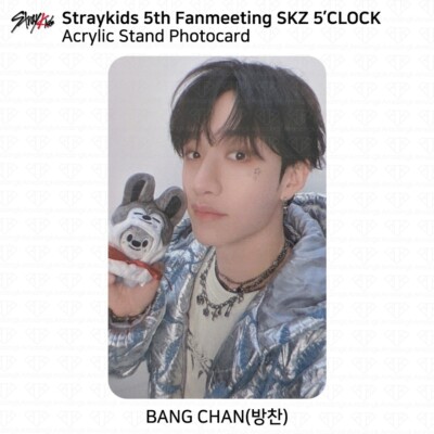 STRAY KIDS 5th Fanmeeting SKZ 5'CLOCK Official MD Acrylic Stand