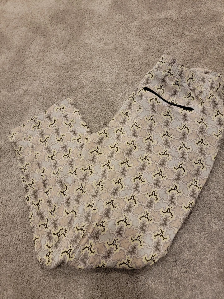 Rag & Bone pants silk stretch pastel pattern size 6 - Image 4 of 4