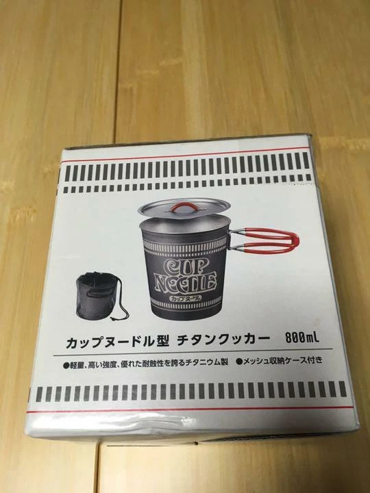 Nissin & Snow peak Cup  Japanese food style SCS-070NI Cup noodle cooker - Image 3 of 3