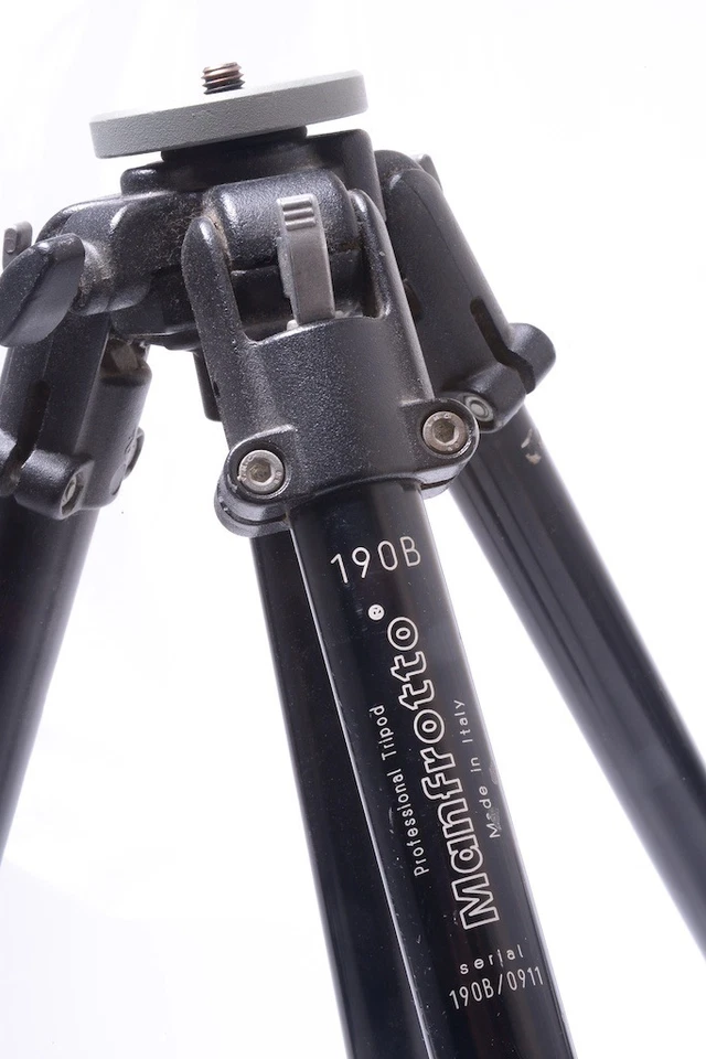 ✅ MANFROTTO TRIPOD 190B, BOGEN PROFESSIONAL MIN. 31.5CM-MAX. 140CM - Image 3 of 4