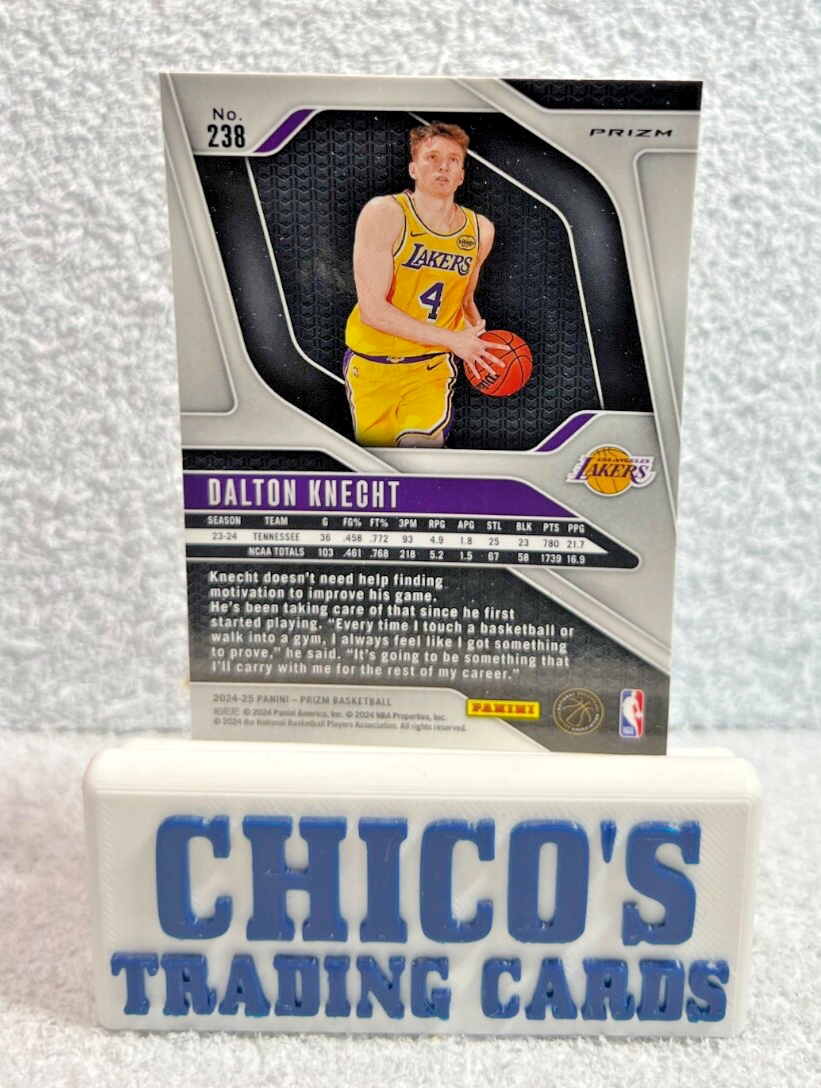 2024-25 Panini Prizm Dalton Knecht #238 Orange Ice Prizm | eBay