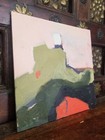 Modern Abstract Original Oil Painting Titled Brightside Collect Fine Art 8x8 — photo 6