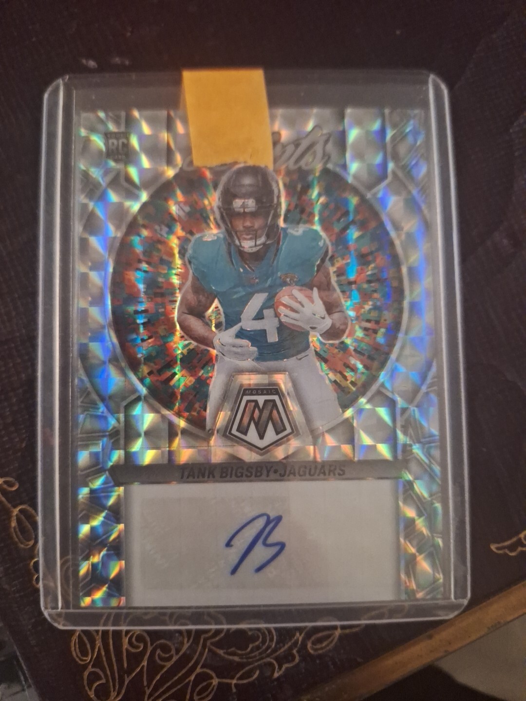 2023 Panini Mosaic Silver Script- Rookies #364 Tank Bigsby (RC)