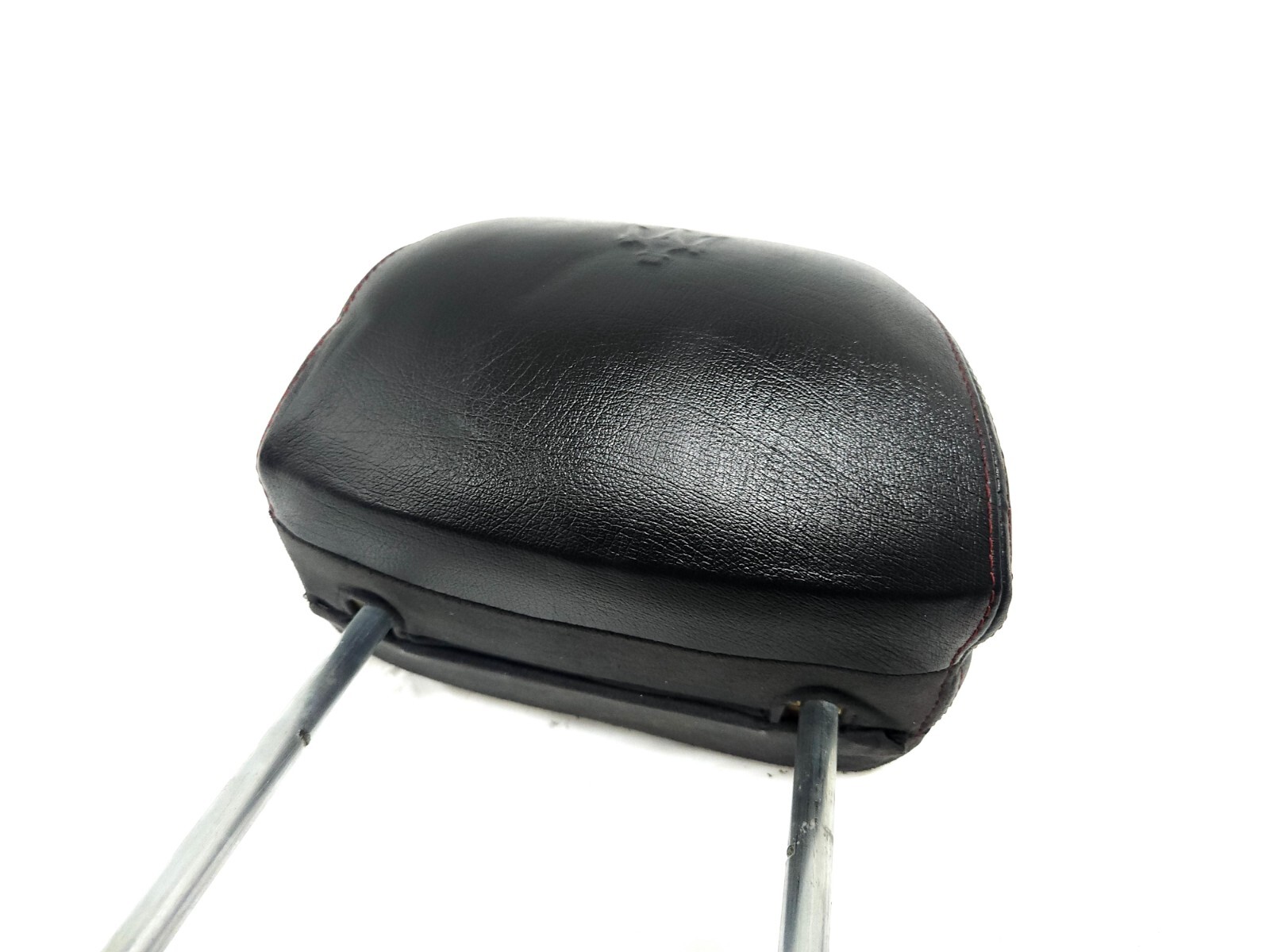 ⭐ 08-17 Maserati Gran Turismo Front Seat Headrest Leather Black Red Stitch Oem