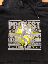 Vintage Protest Snow Board Pullover Hoodie Gr. L, schwarz, Wintersport